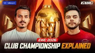 Thumbnail: EWC 2026 Club Championship Explained - Points, Rules & India's Chances