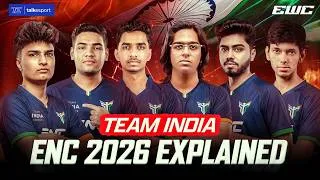 Thumbnail: India vs Pakistan, Turkey & Mongolia in PUBG Mobile - Can We Medal at ENC 2026?
