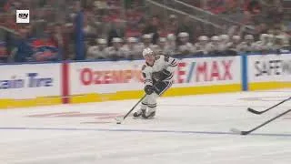 Thumbnail: Connor Bedard falling one-handed pass to Teuvo Teravainen