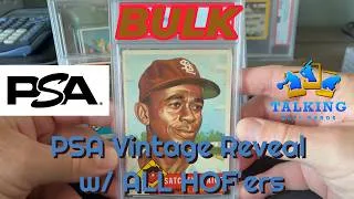 Thumbnail: PSA Vintage Baseball Card Bulk Reveal w/ ALL HOF'ers