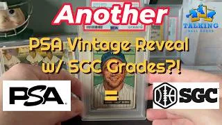 Thumbnail: PSA Vintage(Reveal) = SGC Grading, SOAKED IN HALF GRADES