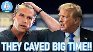 Thumbnail: Trump and Hegseth CAVED in BOMBSHELL Pentatgon Firing Court Battle