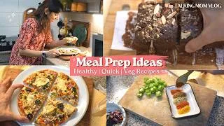 Thumbnail: 7 MEAL PREP IDEAS  + HIGH PROTEIN MEALS 💪| Simple Habit for Meal Prep + Kids Tiffin Snack Ideas