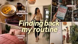 Thumbnail: Rebuilding My Routine | Life updates, my morning + evening routine, organizing life & work