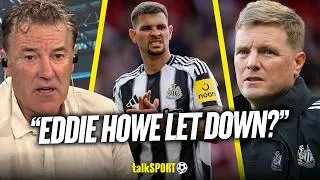 Thumbnail: "Is Eddie Howe Being LET DOWN?" Dean Saunders Debates PSR & Potential Guimaoras Exit