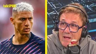 Thumbnail: "IT'S A BIG PLUS!" Tony Cascarino claims Richarlison LEAVING will make the team BETTER!