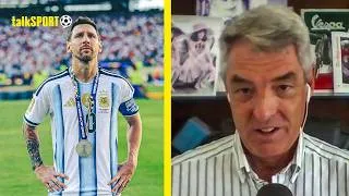 Thumbnail: "ALWAYS LEAVE THEM WANTING MORE" Tim Vickery REACTS as Lionel Messi RETIRES from Argentina duty