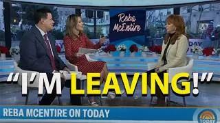 Thumbnail: Reba McEntire FIRES BACK Before Walking Off Today Show in Shocking Interview