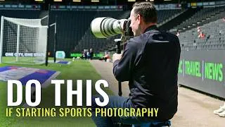 Thumbnail: How to start in sports photography 2026 (what I'd do now)