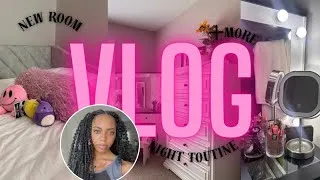 Thumbnail: VLOG | room tour, night routine, grwm + MORE