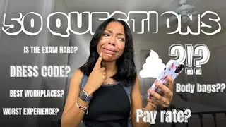 Thumbnail: NURSING ASSISTANT Q&A *very truthful*
