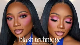 Thumbnail: Pretty in Pink Tutorial: Painted By Esther Blush Techqniue ft. MAC’s New Blushes 🌸✨ | Tamara Renaye