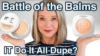 Thumbnail: NEW L'Oreal True Match Hyaluron Tinted Balm vs IT Cosmetics Do It All (DUPE??)