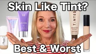 Thumbnail: New Skin Tints Tested on Mature Dry Skin 2026 (Epic Fail Alert!)