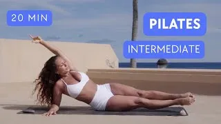 Thumbnail: 20 Min Full Body Pilates  | Intermediate • Balance, Control & Deep Core Strength