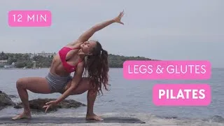 Thumbnail: 12 Min Toned Legs & Glutes Pilates | Slow Burn • Lean Lines • Lower Body Sculpt