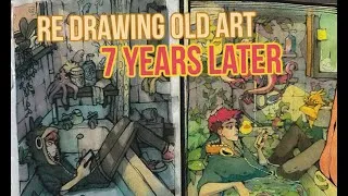 Thumbnail: drawing in my sketchbook again