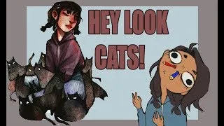Thumbnail: I'M NOT DEAD. also watch me struggle arting