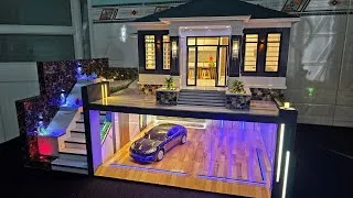 Thumbnail: Miniature Villa made entirely by hand