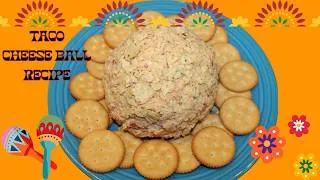 Thumbnail: Taco Cheese Ball Recipe from Quick & Easy Dump Dinners by Cathy Mitchell