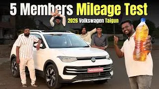 Thumbnail: 🔥 2026 Volkswagen Taigun Mileage எவ்ளோ? | Real Time Mileage Test Tamil