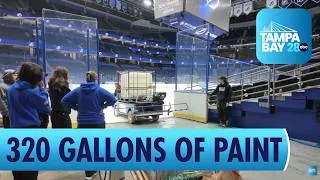 Thumbnail: Behind the scenes: How Benchmark International Arena's ice crew preps for NHL season