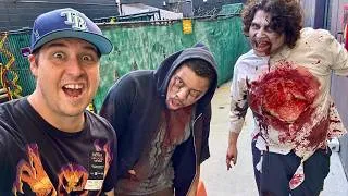 Thumbnail: INSIDE ALL 4 Haunted Houses at Universal Horror Unleashed Las Vegas + Resident Evil Takeover!