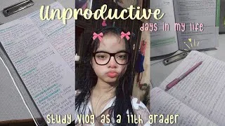 Thumbnail: Not so productive days in my life ft. Homework, trying to get out of study slump, Homework, 💌🎀✨️