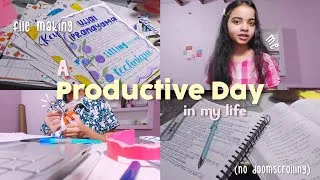 Thumbnail: Academic Diaries 🎀💌 Episode 3, Lockin aesthetically, no doomscrolling day, file making, Homework  🎧💖