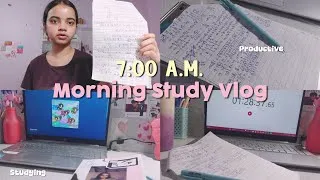 Thumbnail: July Diaries 💌🎀 Getting back on track, Morning Study vlog, aesthetic, lots of studying 📖 ✨️
