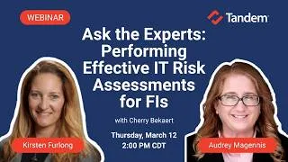 Thumbnail: Ask the Experts: Performing Effective IT Risk Assessments for Financial Institutions