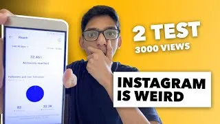 Thumbnail: DOING 2 TESTS ON MY INSTAGRAM ACCOUNT!!