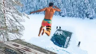 Thumbnail: I Survived 7 Days With Winter "Death Divers"