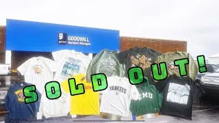 Thumbnail: Finding Vintage Clothing in Thrift Stores that Sells FAST online! Week 1 of $5,000 Challenge Done! 