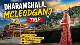 Thumbnail: Dharamshala & McLeodganj Trip 2026 🏔️ | Complete Travel Guide under Rs 5000 @TannuHoodaLife 