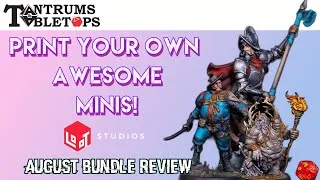 Thumbnail: Is this the best way to get  AWESOME minis for D&D?! Reviewing the August drop from LOOT STUDIOS!