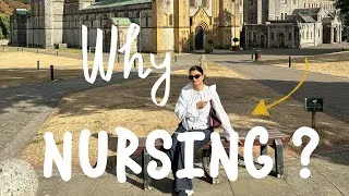 Thumbnail: WHY YOU SHOULD CHOOSE NURSING & WHY I DID ?| MY HONEST NURSING STORY ! #tanuthakur #nurseinuk 