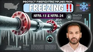 Thumbnail: Fire Fighting Pipeline Protection from Freezing | NFPA 13 & NFPA 24 Explained