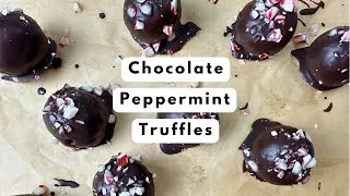 Thumbnail: Chocolate Peppermint Truffles | Gluten & Dairy Free