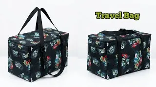 Thumbnail: जल्दी से बना लो 😍 travel bag cutting and stitching / travel bag banane ka tarika / diy