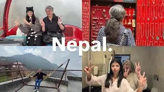 Thumbnail: Nepal vlog 2: Chandragiri + Thamel with my mom!⭐️🏔️🥟