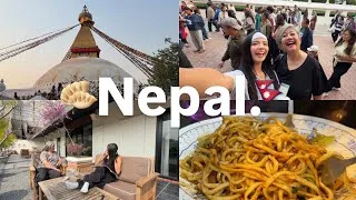 Thumbnail: Nepal vlog 1: Kathmandu with my mom!🌸⭐️🇳🇵