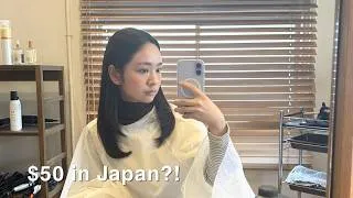 Thumbnail: I got a $50 haircut & color in Japan… Is it actually good?