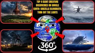 Thumbnail: VR 360° - Top 4 Giant Creature Discoveries on Google Earth: Godzilla Bloodbath, Turn Out The Lights