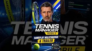 Thumbnail: Tennis Manager Mobile – Gameplay Walkthrough & Trailer (iOS & Android)  #games #usa