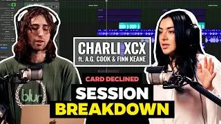Thumbnail: Charli xcx "Card Declined" Full Session Breakdown ft. A. G. Cook & Finn Keane