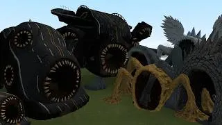 Thumbnail: EVOLUTION OF ROAD EATER PHASE 3 VS ALL SEA EATER CREATURES In Garry's Mod!