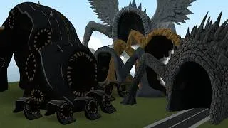 Thumbnail: NEW ROAD EATER PHASE 2 VS LAND EATER AND ALL SEA EATER MONSTERS In Garry's Mod!