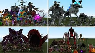 Thumbnail: ALL POPPY PLAYTIME VS ALL SCP FOUNDATION VS ALL ZOONOMALY VS ALL ZOOCHOSIS In Garry's Mod!