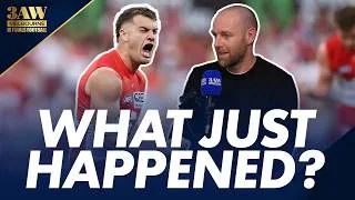Thumbnail: BEST EVER SWANS WIN? Sam Docherty's INSTANT reaction to finals SHOCK | 3AW Football